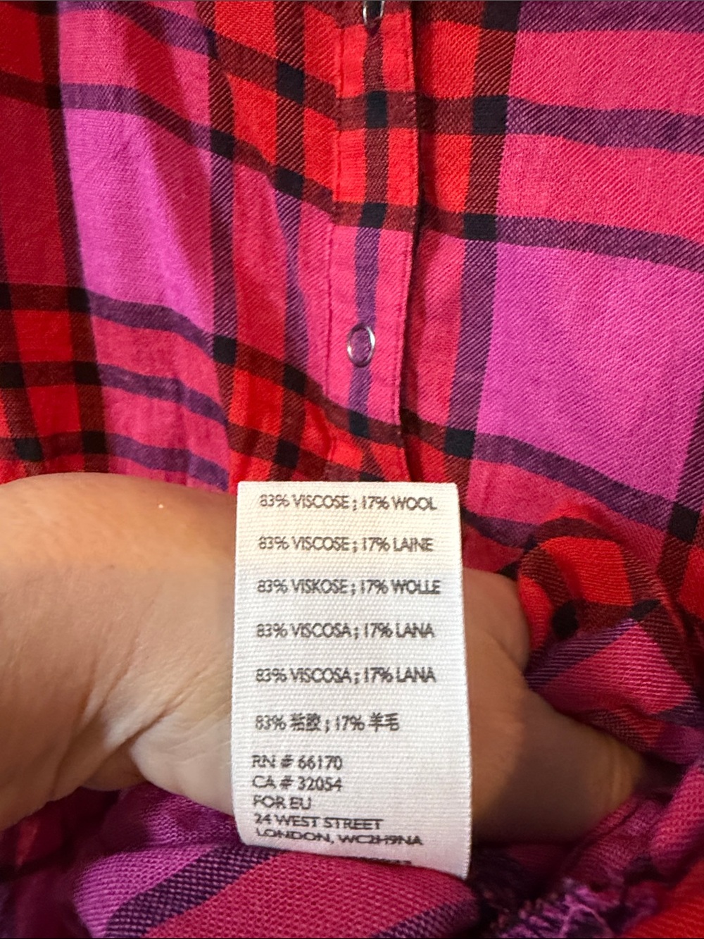 Free People Pacific Plaid Dawn Button Down Small View 5